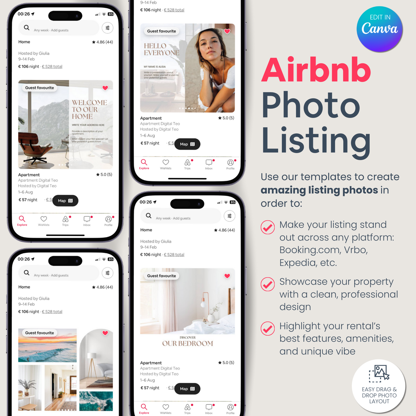 All-in-One Airbnb Welcome Kit - Digital Teo Shop