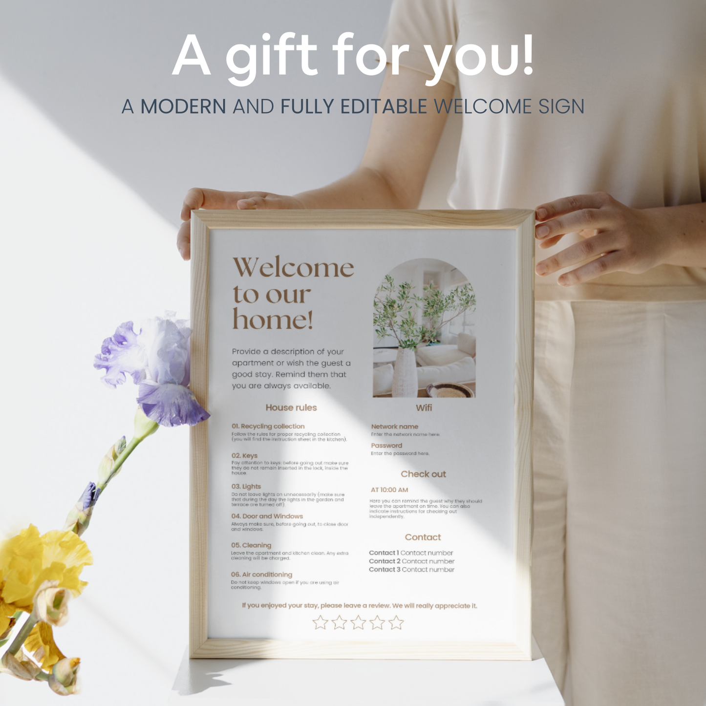 All-in-One Airbnb Welcome Kit - Digital Teo Shop