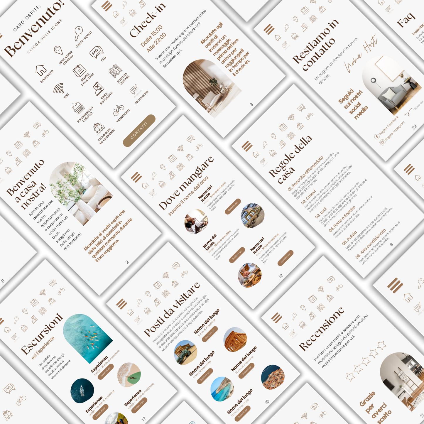 Bilingual Welcome Book – English & Italian Edition - Digital Teo Shop