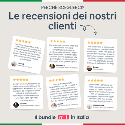 Bilingual Airbnb Ultimate Bundle – English & Italian Edition - Digital Teo Shop