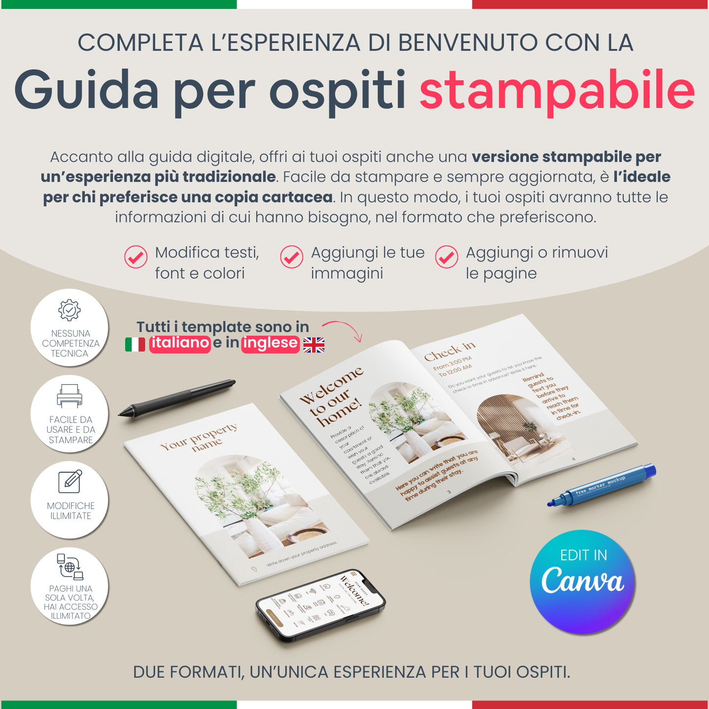 Bilingual Airbnb Ultimate Bundle – English & Italian Edition - Digital Teo Shop