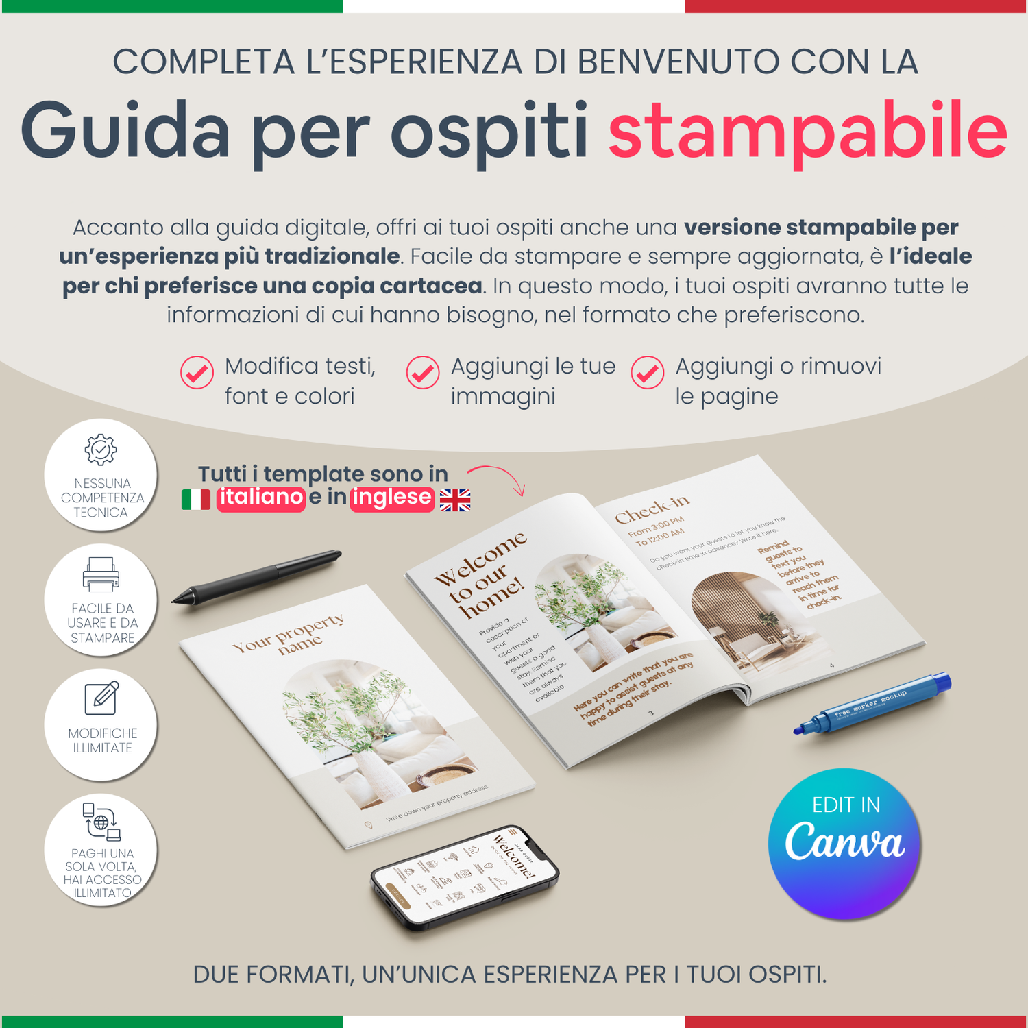 Bilingual Airbnb Ultimate Bundle – English & Italian Edition - Digital Teo Shop