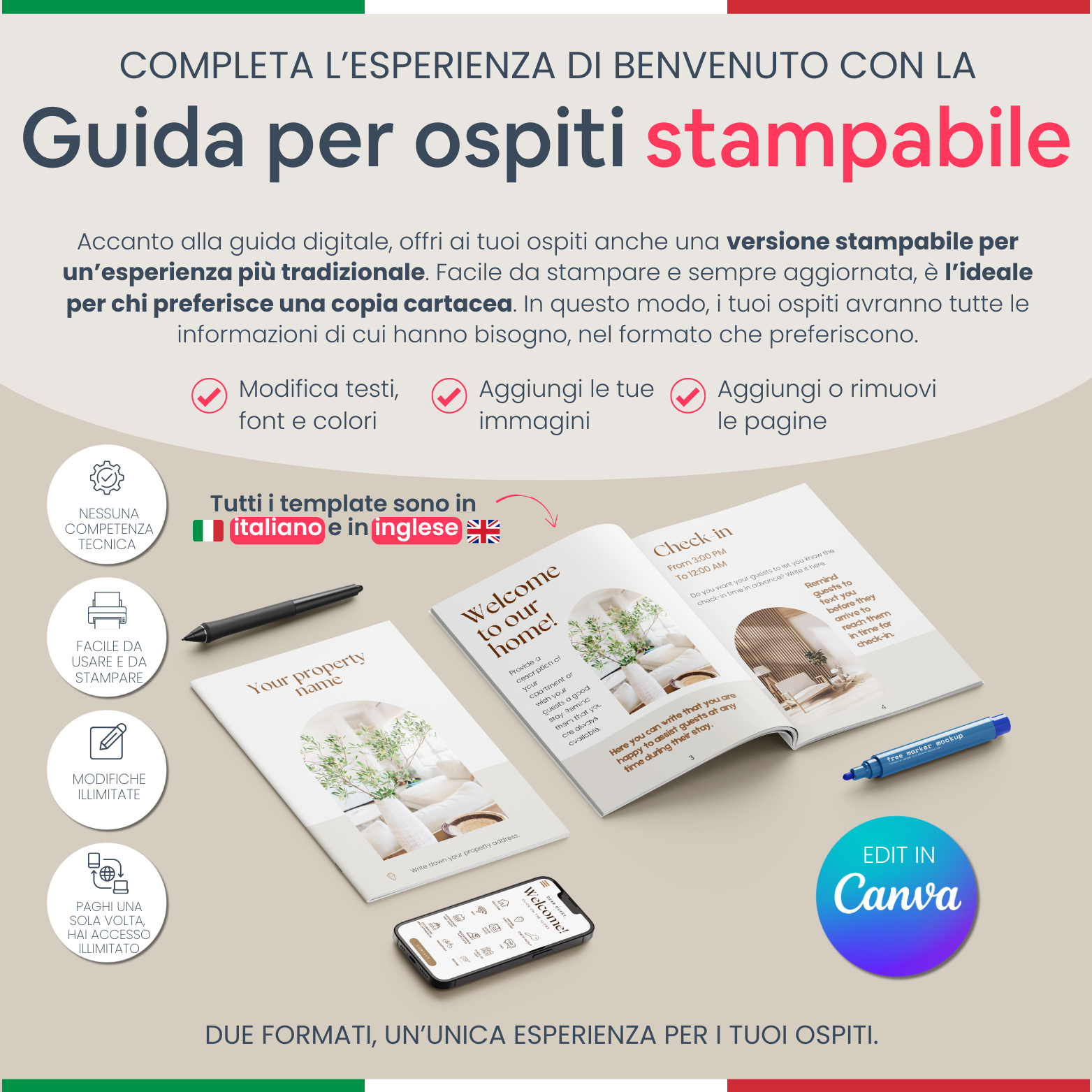 Bilingual Airbnb Ultimate Bundle – English & Italian Edition - Digital Teo Shop