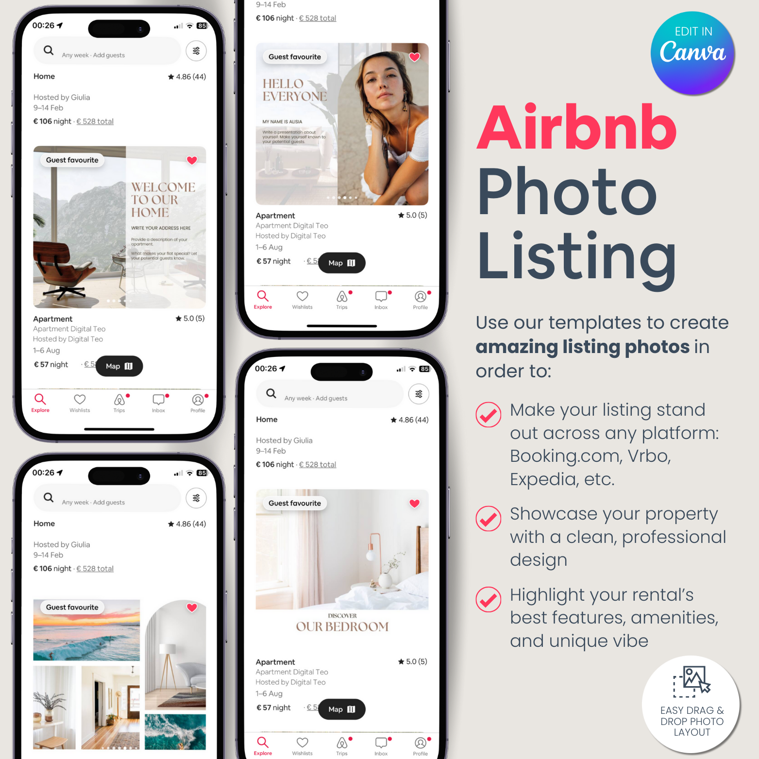 All-in-One Airbnb Welcome Kit - Digital Teo Shop