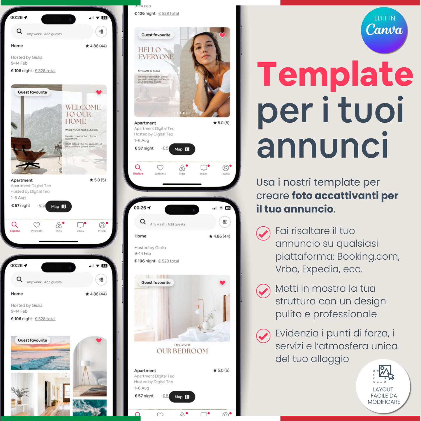 Bilingual Airbnb Ultimate Bundle – English & Italian Edition - Digital Teo Shop