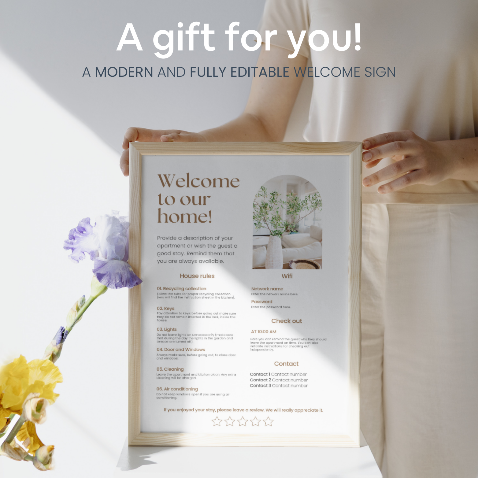 All-in-One Airbnb Welcome Kit - Digital Teo Shop