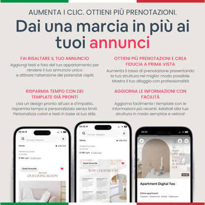 Bilingual Airbnb Ultimate Bundle – English & Italian Edition - Digital Teo Shop