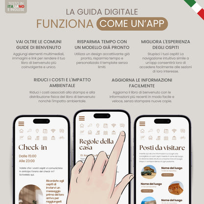 Bilingual Welcome Book – English & Italian Edition - Digital Teo Shop
